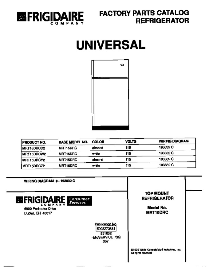Diagram for MRT15DRCW2