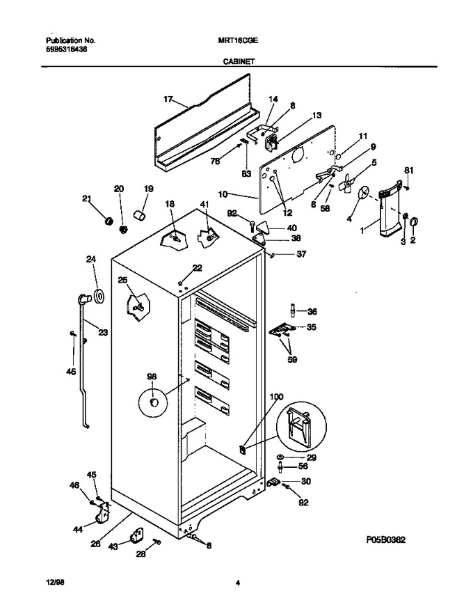 Diagram for MRT16CGED8