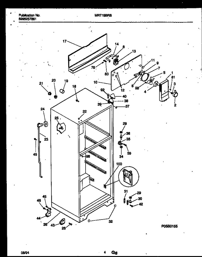 Diagram for MRT18BRBW1