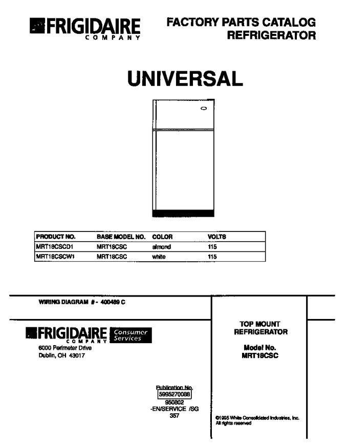 Diagram for MRT18CSCD1