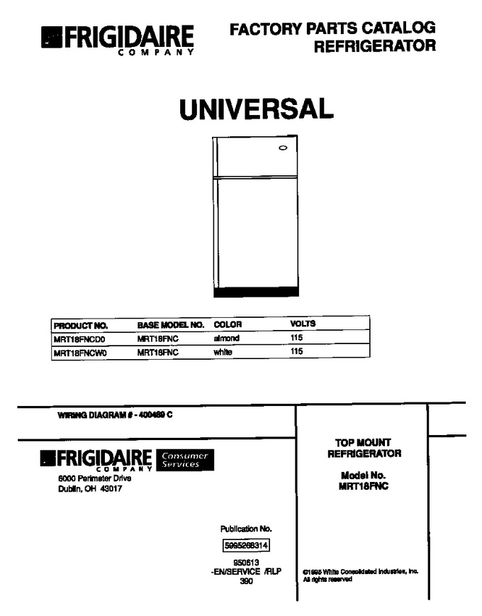 Diagram for MRT18FNCW0