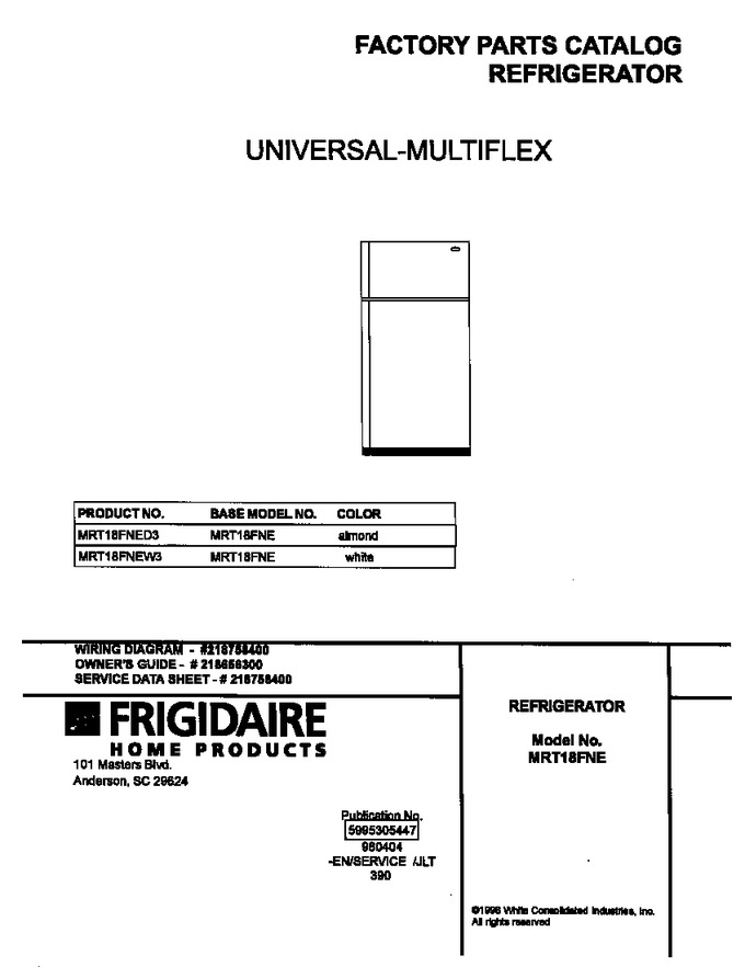 Diagram for MRT18FNEW3