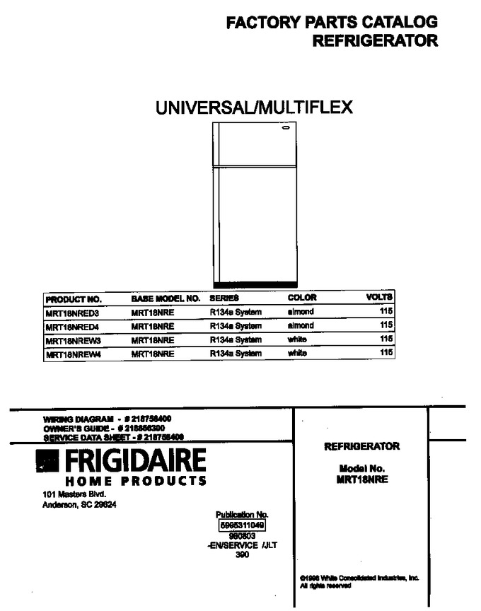 Diagram for MRT18NRED3