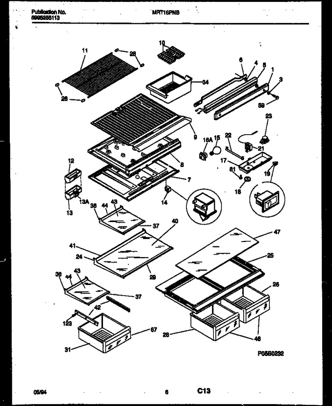Diagram for MRT18PNBW0/Z0