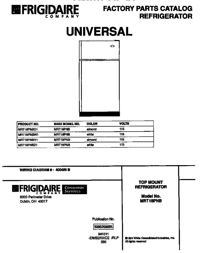Diagram for MRT18PNBZ1