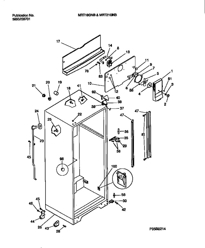 Diagram for MRT19GNBW2