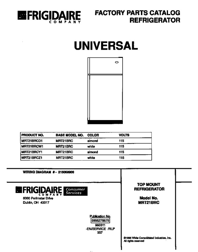 Diagram for MRT21BRCW1