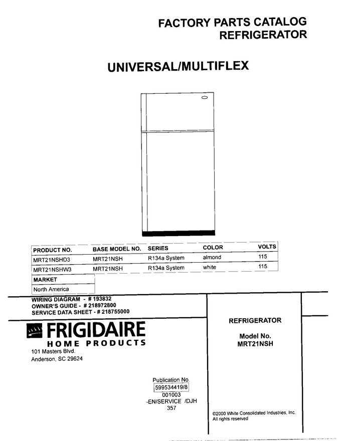 Diagram for MRT21NSHD3