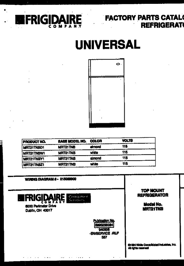 Diagram for MRT21TNBY1