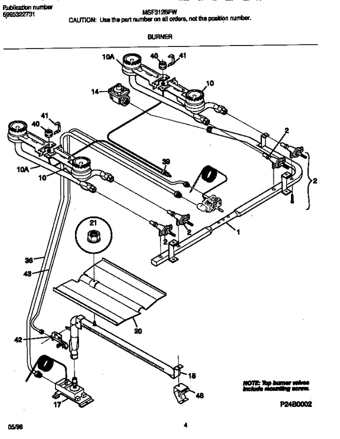 Diagram for MSF312BFWB