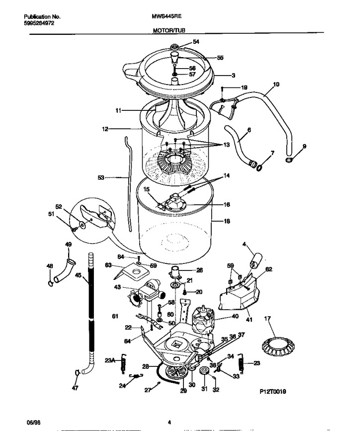Diagram for MWS445RET0
