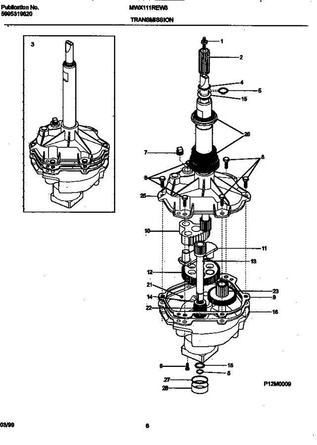 Diagram for MWX111REW3