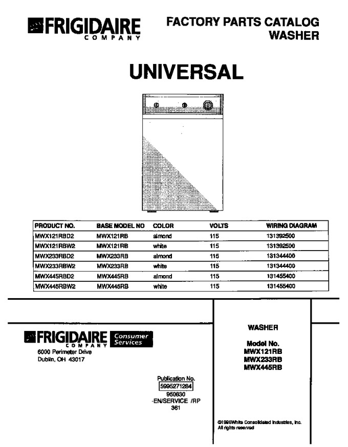 Diagram for MWX445RBD2