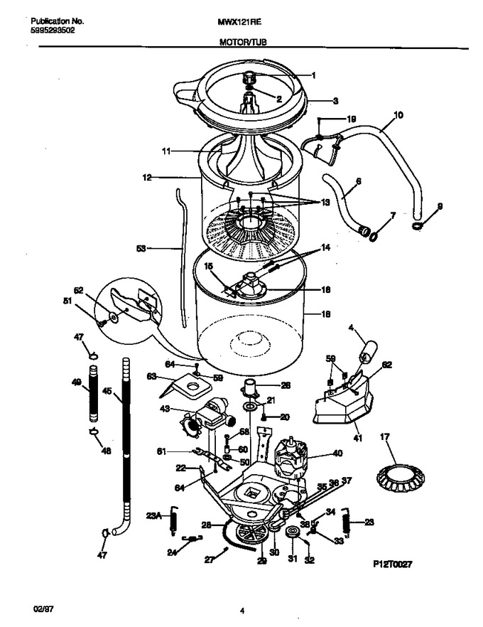 Diagram for MWX121REW1
