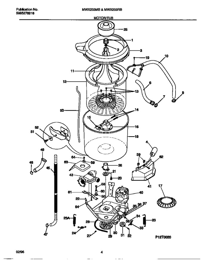 Diagram for MWX233RBW3