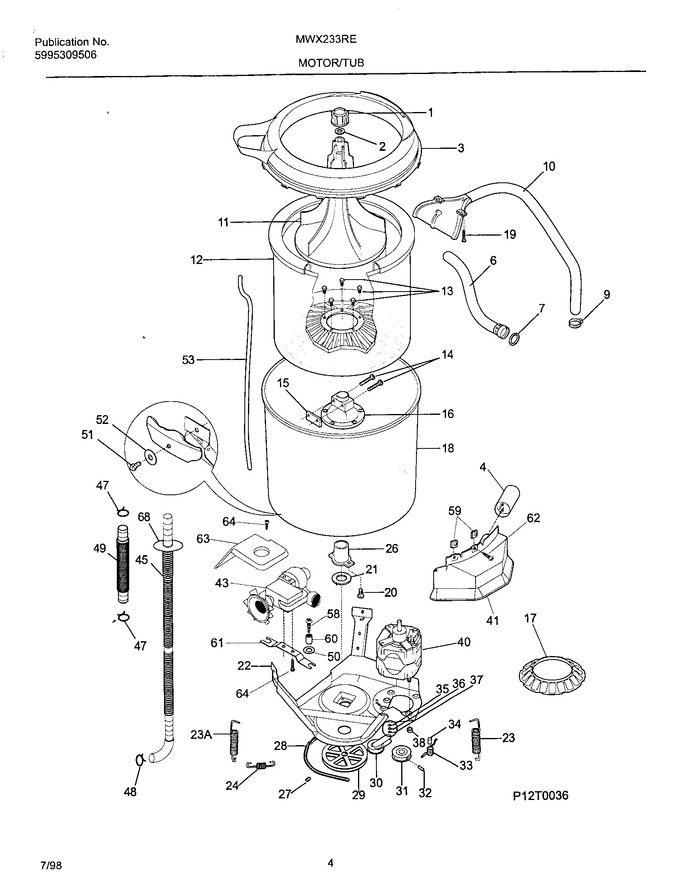 Diagram for MWX233REW2