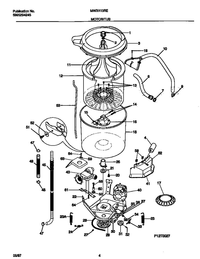 Diagram for MWX413REW0