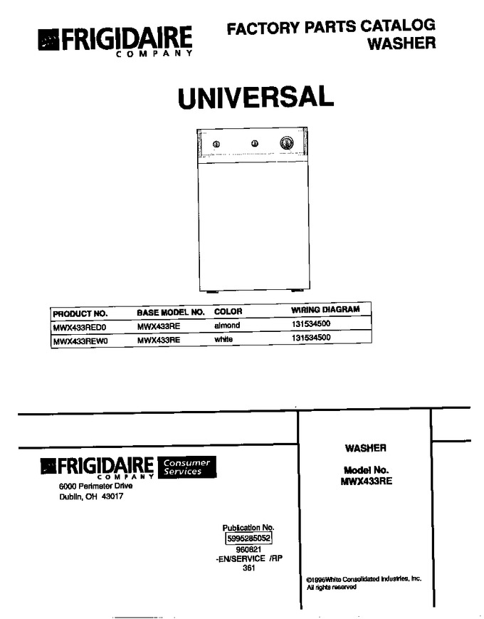 Diagram for MWX433RED0