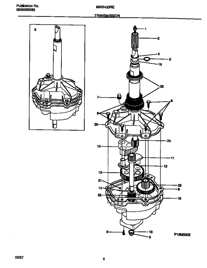 Diagram for MWX433REW1