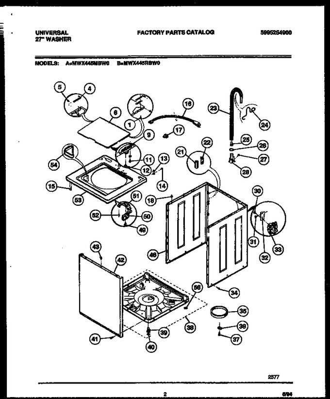 Diagram for MWX445RBD0