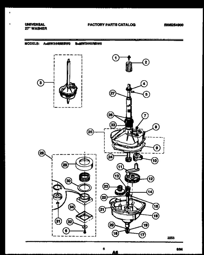 Diagram for MWX445RBD0