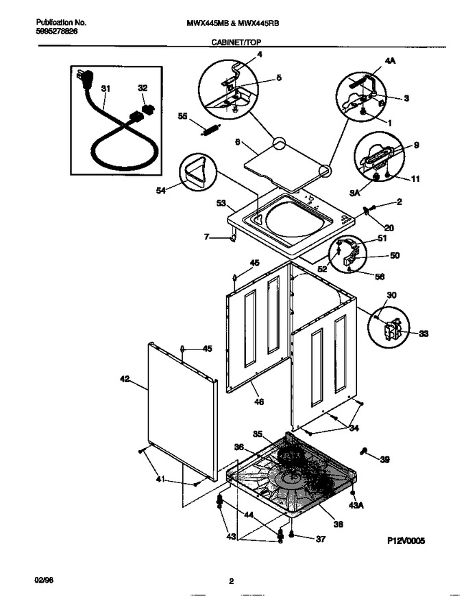 Diagram for MWX445RBW4