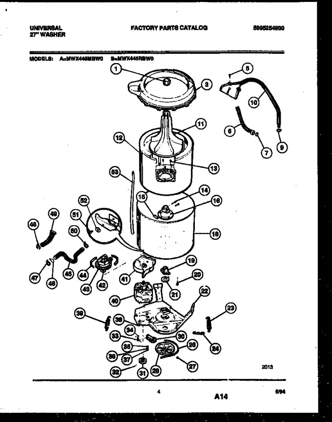 Diagram for MWX445RBW0
