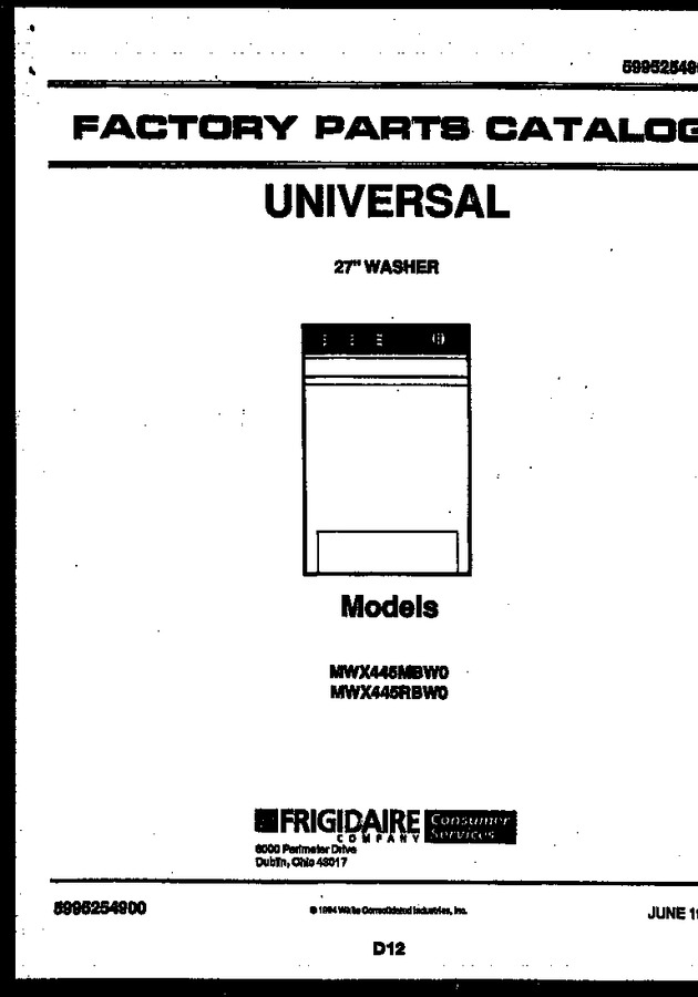 Diagram for MWX445MBWD0