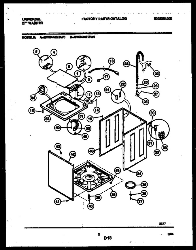 Diagram for MWX445RBWW0