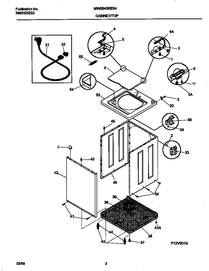 Diagram for MWX645RES4