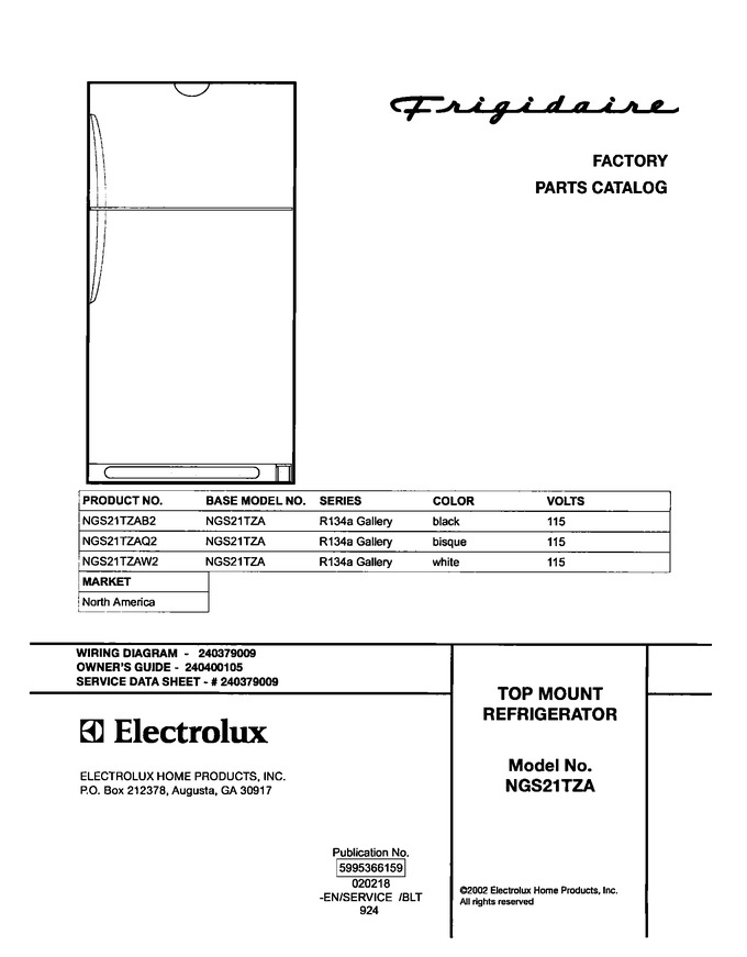 Diagram for NGS21TZAW2