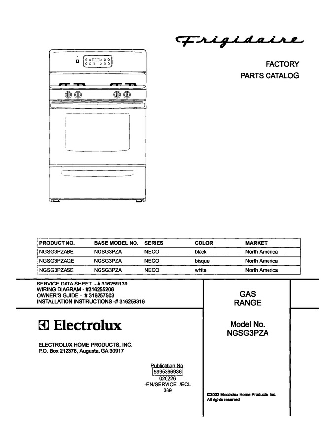 Diagram for NGSG3PZASE