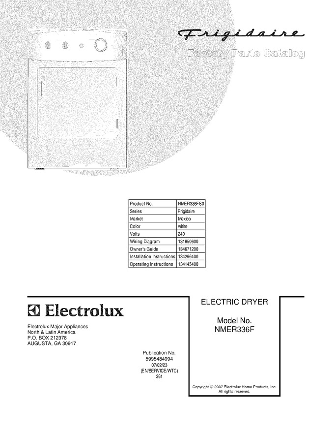 Diagram for NMER336FS0