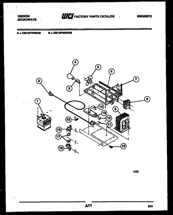 Diagram for OM13P4NWHB