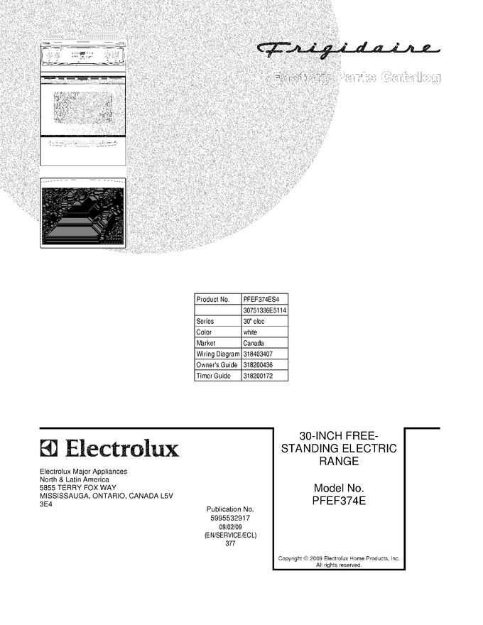 Diagram for PFEF374ES4