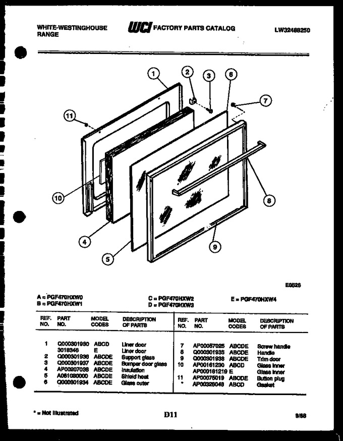 Diagram for PGF470HXD0