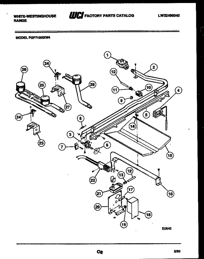 Diagram for PGF716HXW4