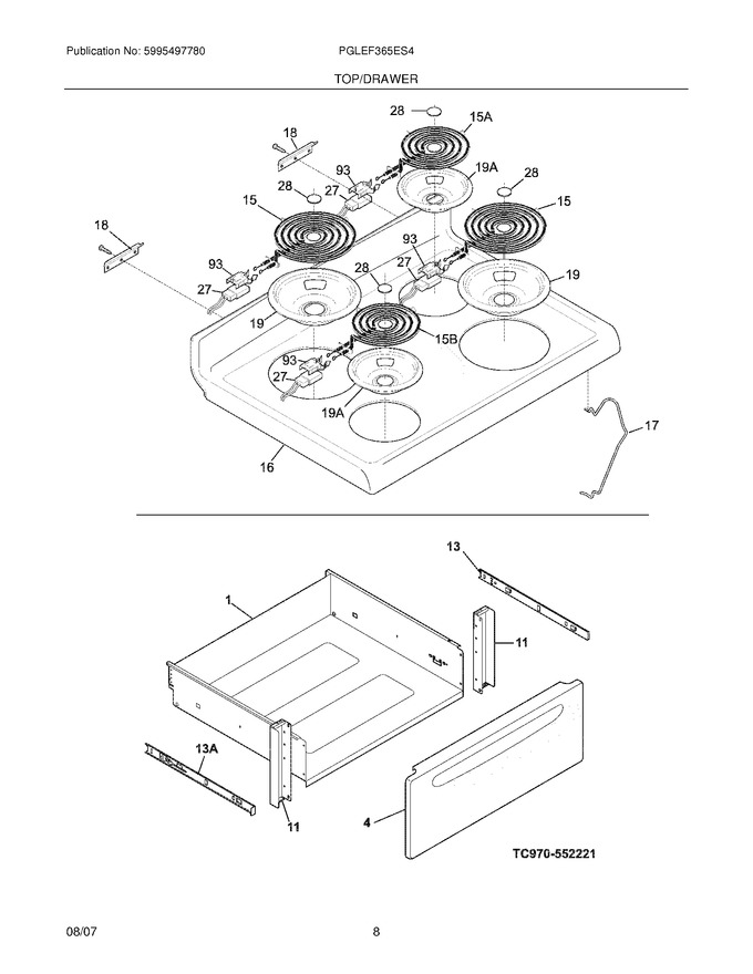 Diagram for PGLEF365ES4
