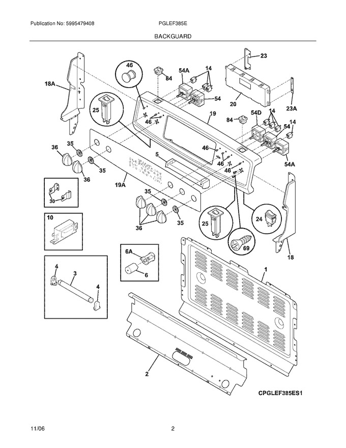 Diagram for PGLEF385EB4