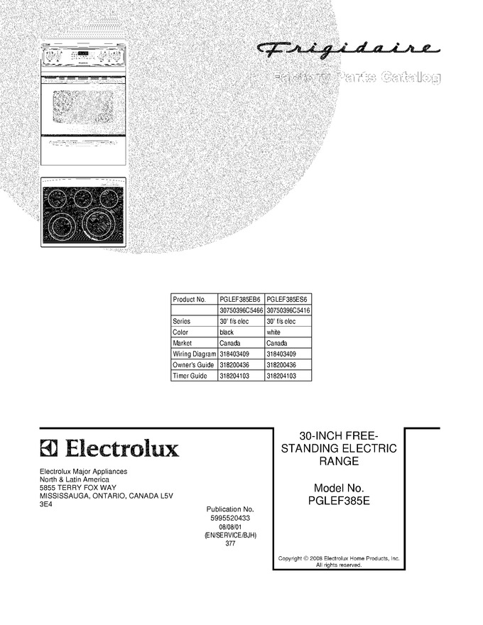 Diagram for PGLEF385ES6
