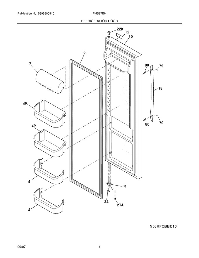 Diagram for PHS67EHSB7