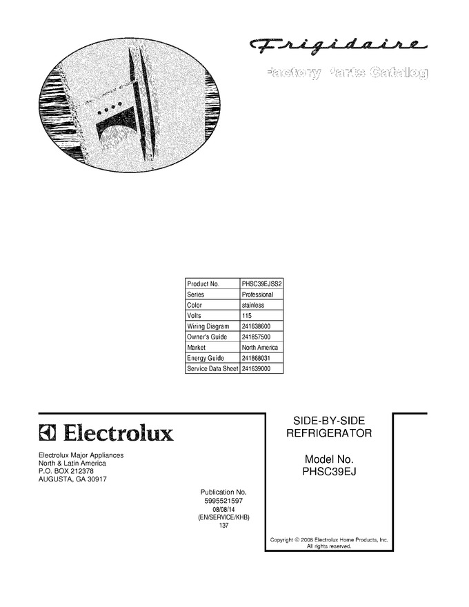 Diagram for PHSC39EJSS2