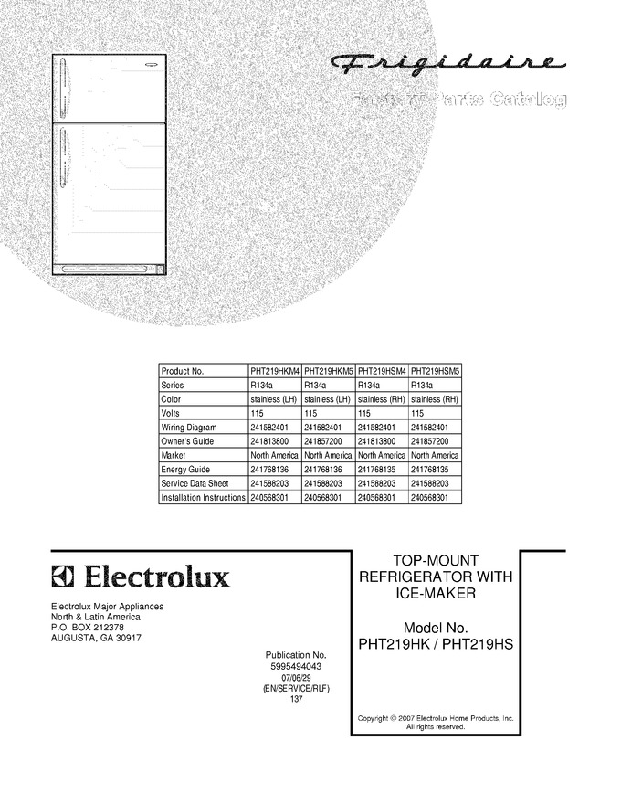 Diagram for PHT219HSM5