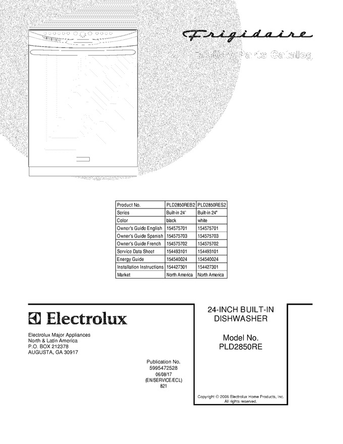 Diagram for PLD2850REB2