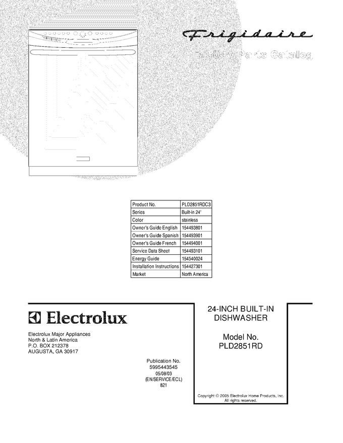 Diagram for PLD2851RDC3
