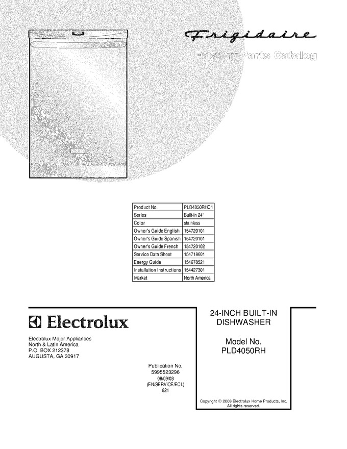 Diagram for PLD4050RHC1