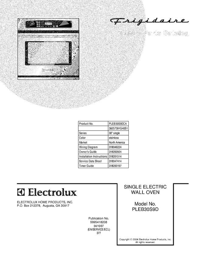 Diagram for PLEB30S9DCA