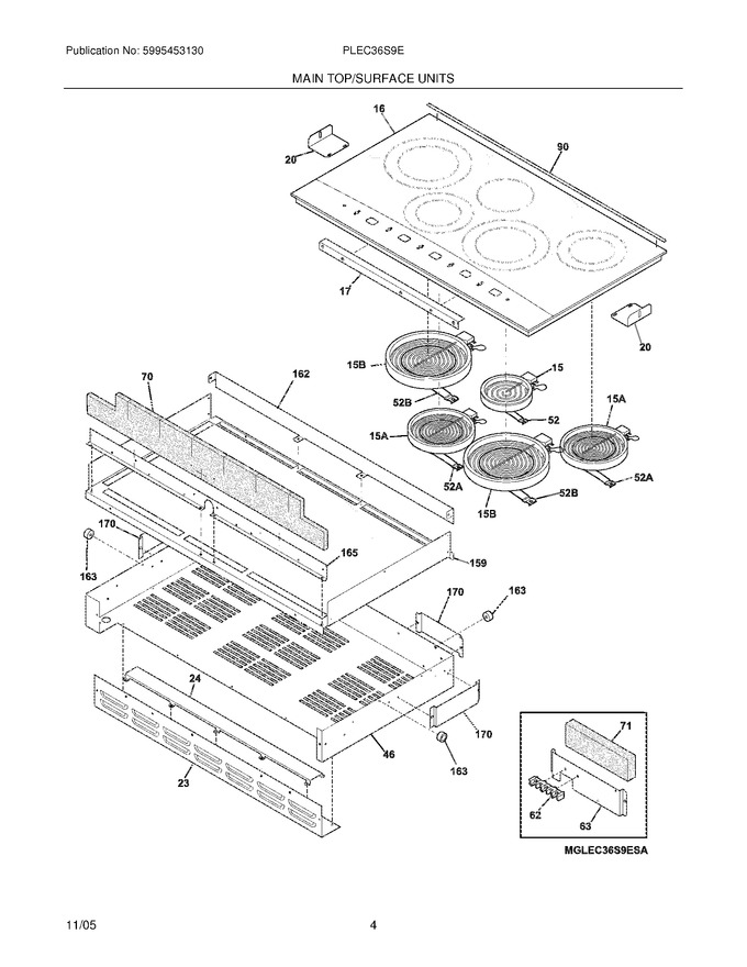 Diagram for PLEC36S9ECA