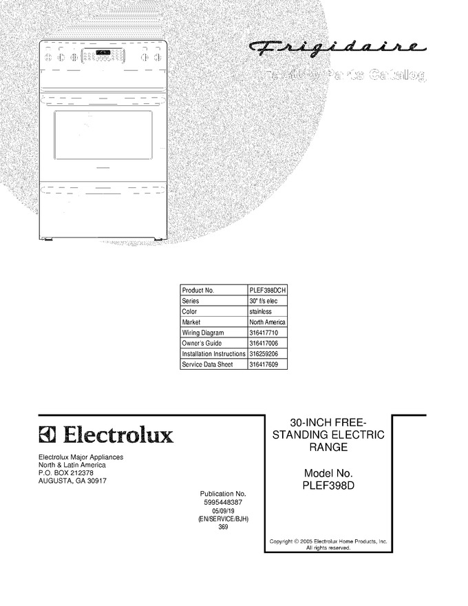 Diagram for PLEF398DCH