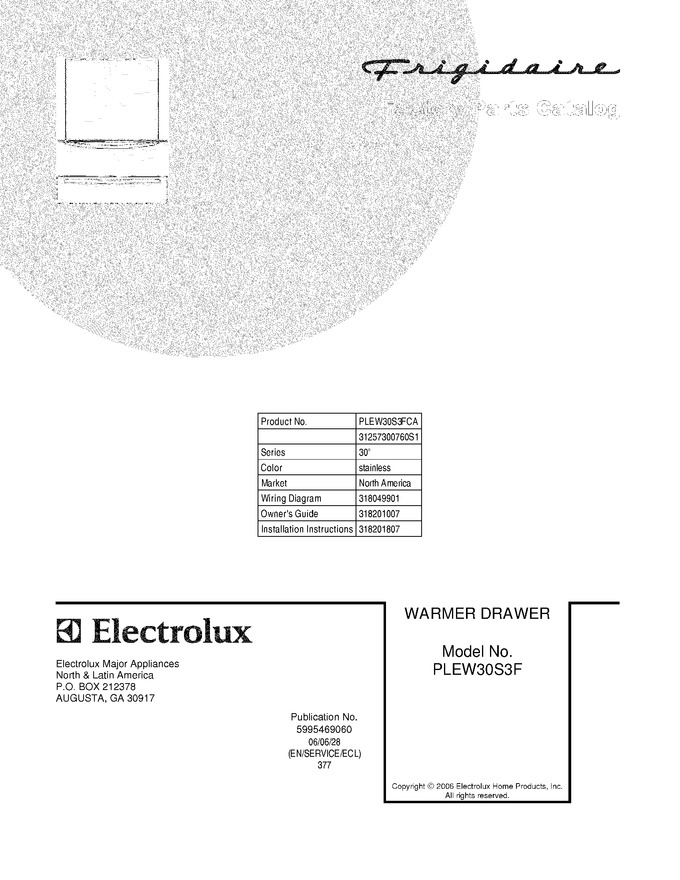 Diagram for PLEW30S3FCA